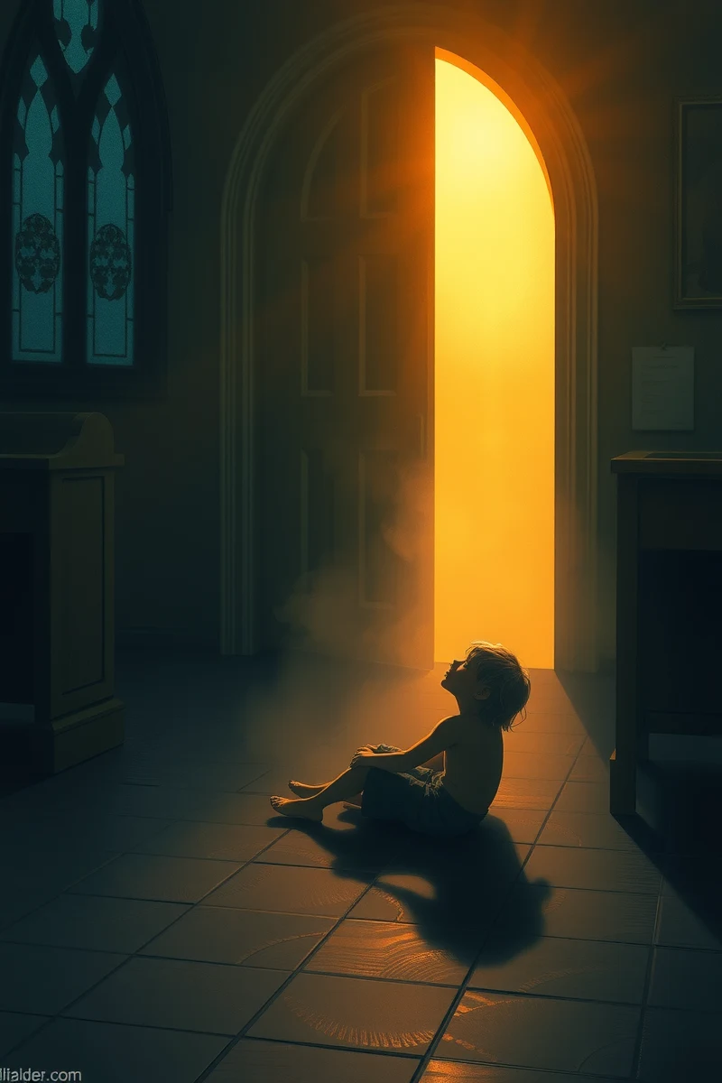 A Child Dying In a Church