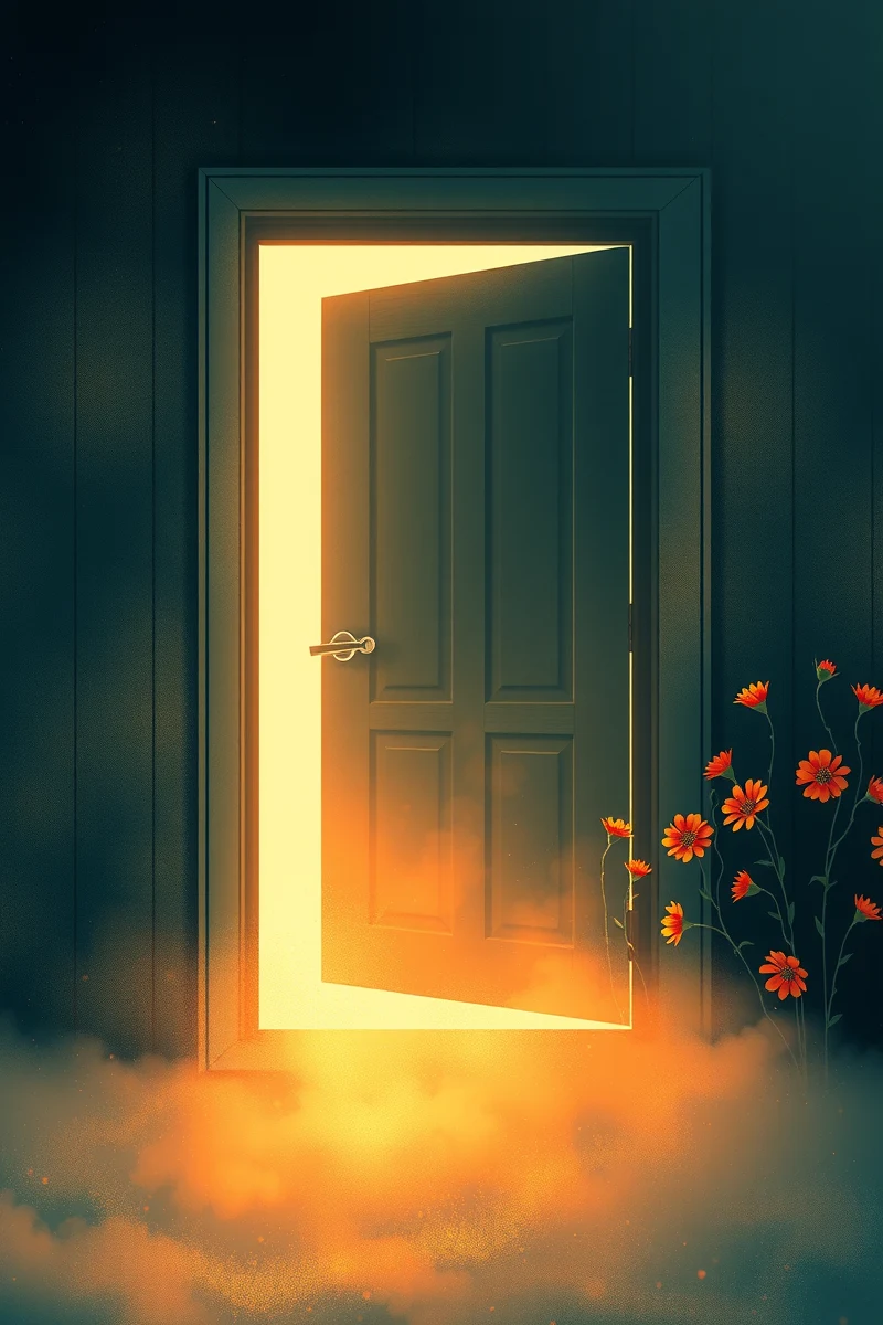 A Parent Dying With Flowers