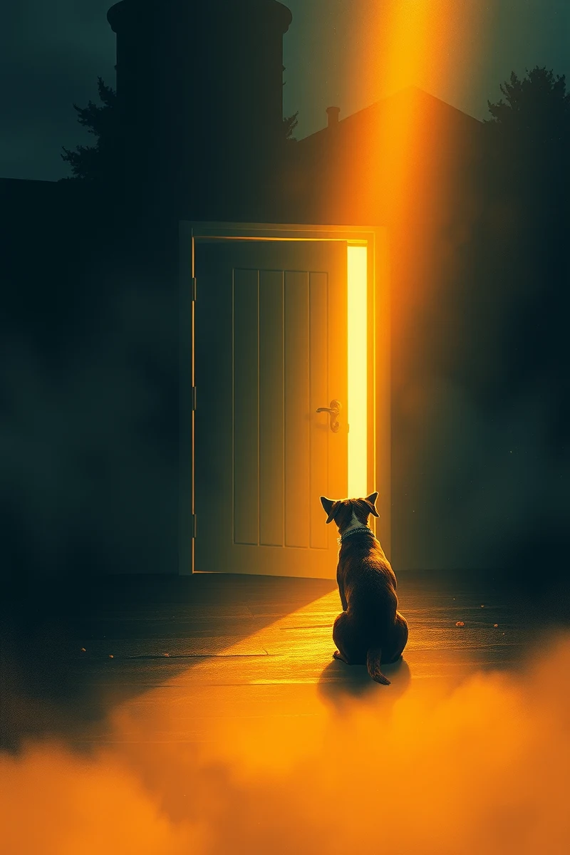A Pet Dying At Sunrise
