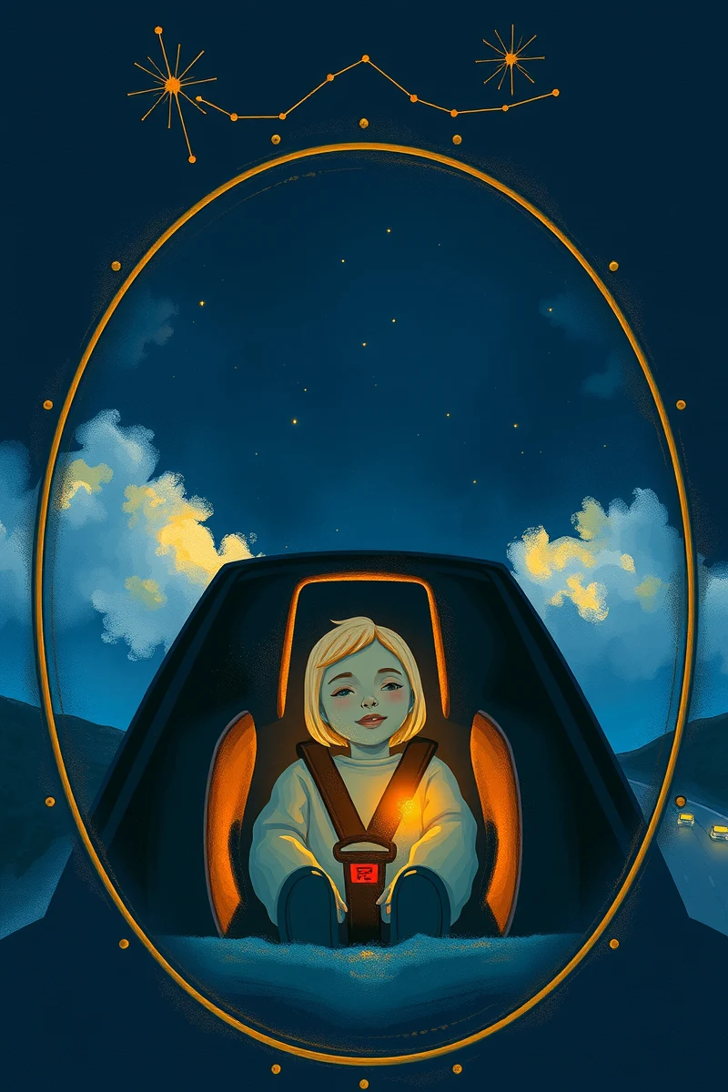 Baby in a Car Seat