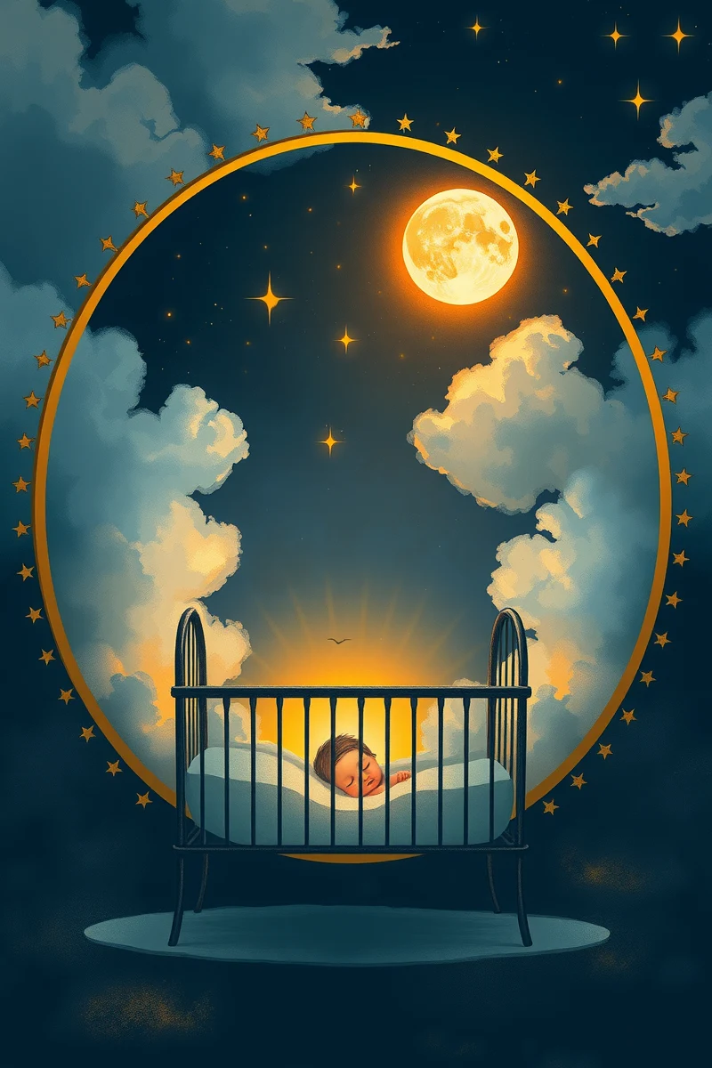 Baby in a Crib