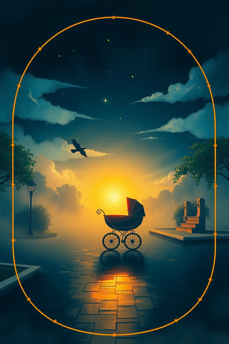 Baby in a Stroller