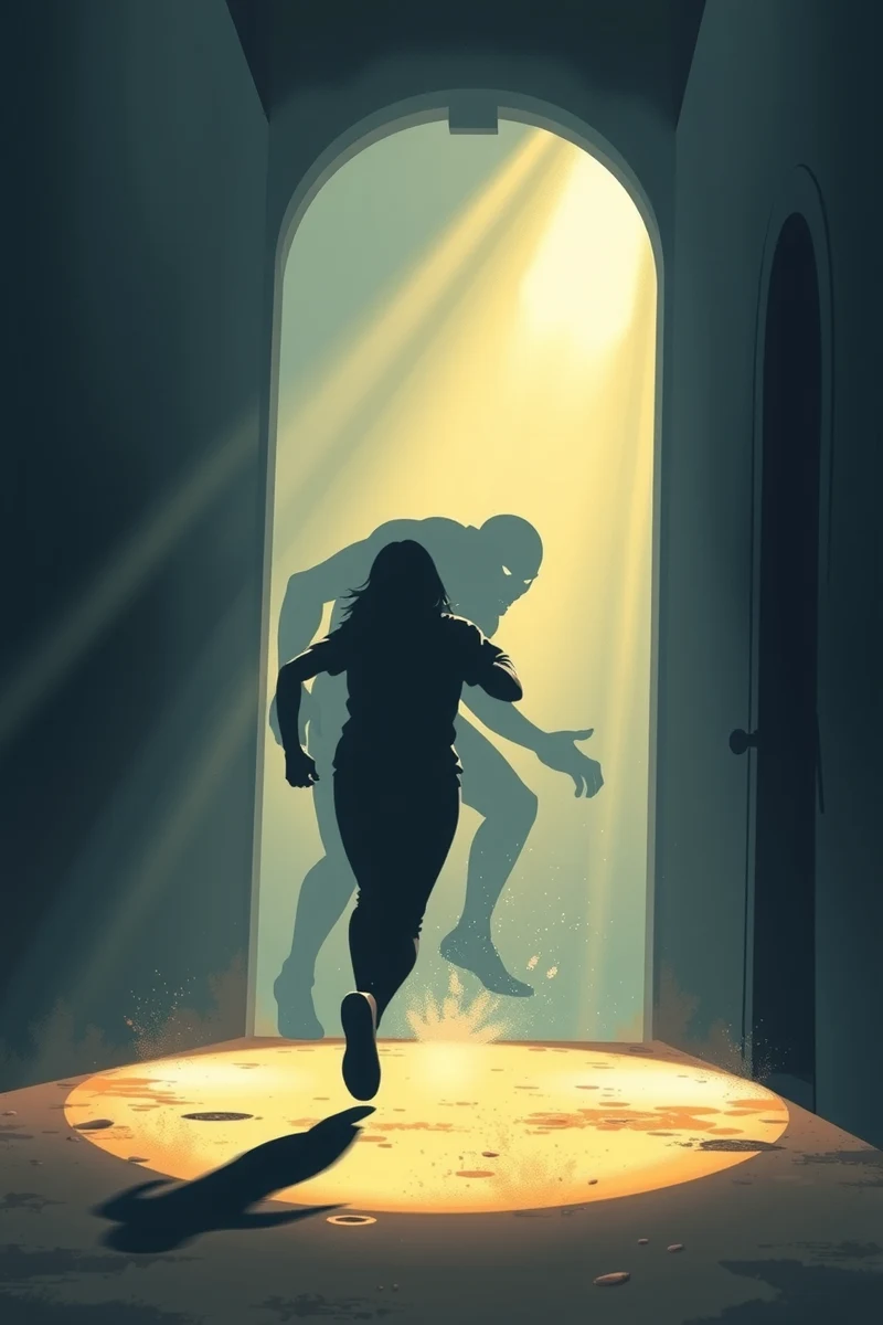 Being Chased by a Monster And Turning Around