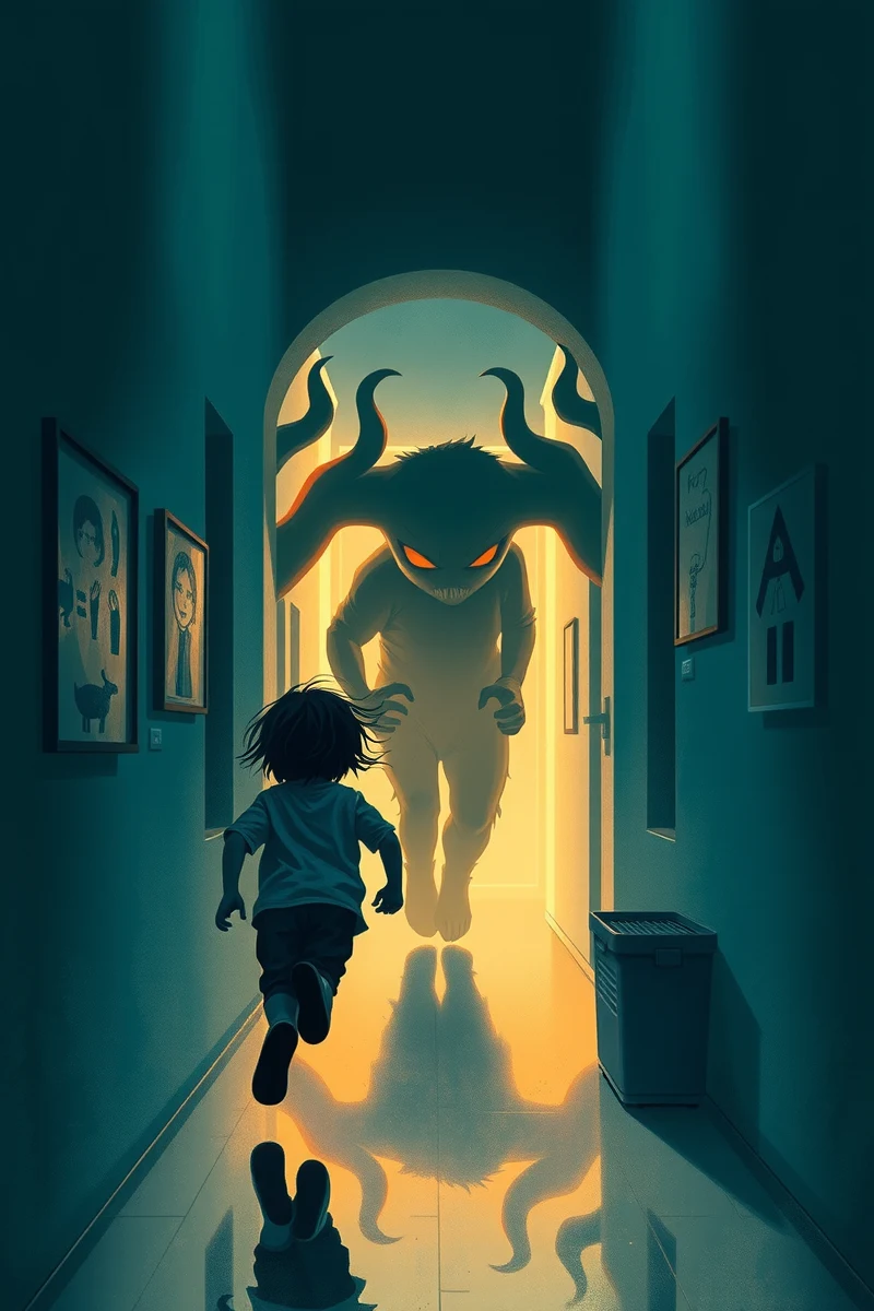 Being Chased by a Monster In a Childhood Place
