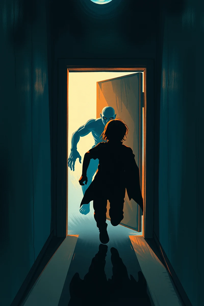 Being Chased by a Monster Through a Locked Door