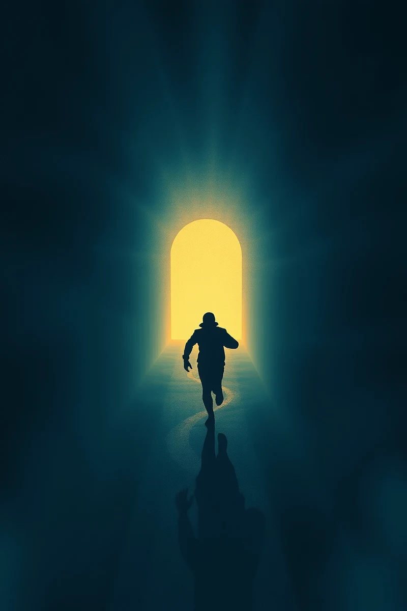 Being Chased by a Shadow And Becoming Lucid