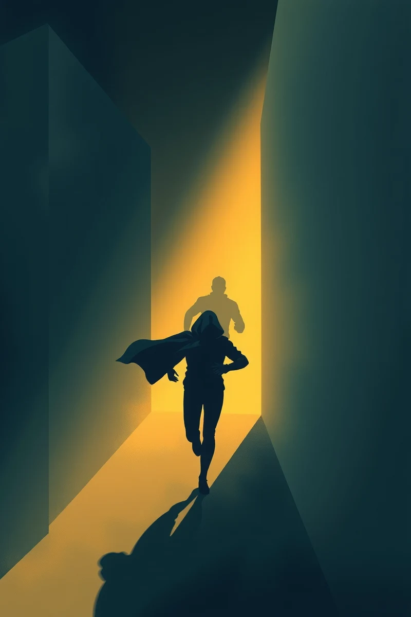 Being Chased by a Shadow And Waking Suddenly
