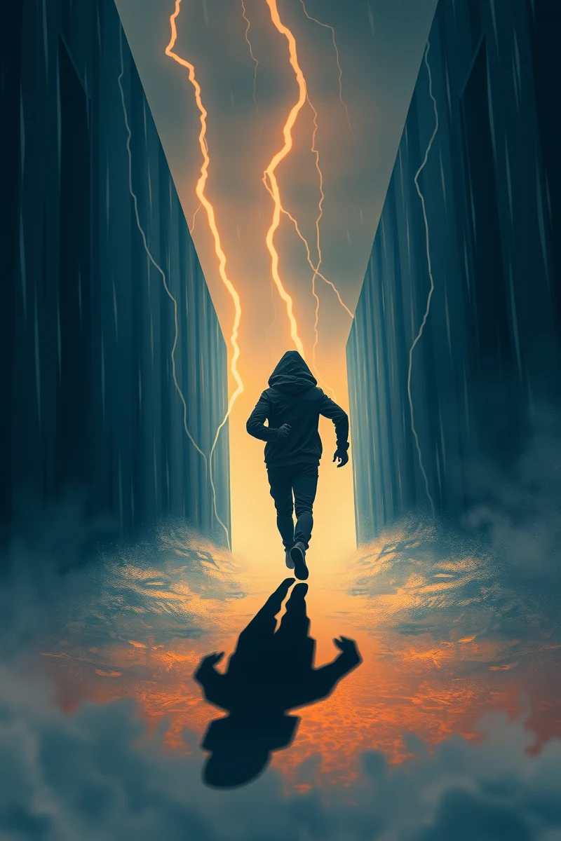 Being Chased by a Stranger During a Storm