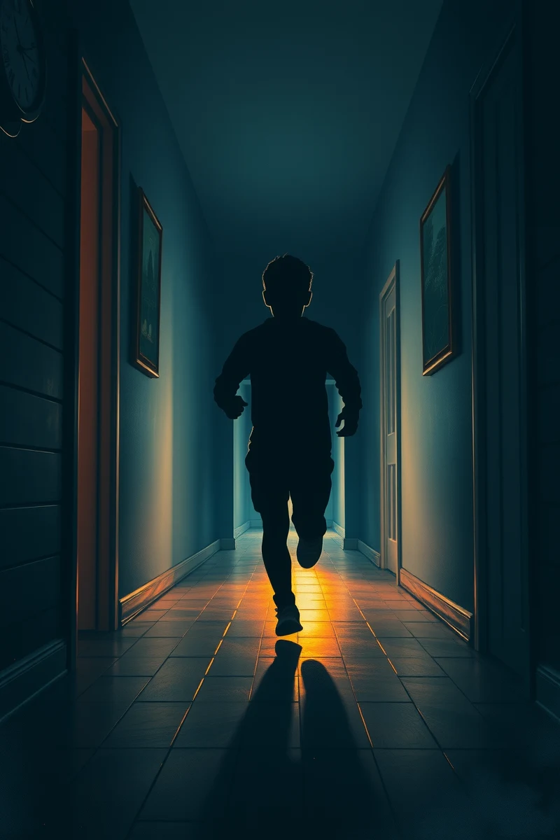 Being Chased by a Stranger In a Childhood Place