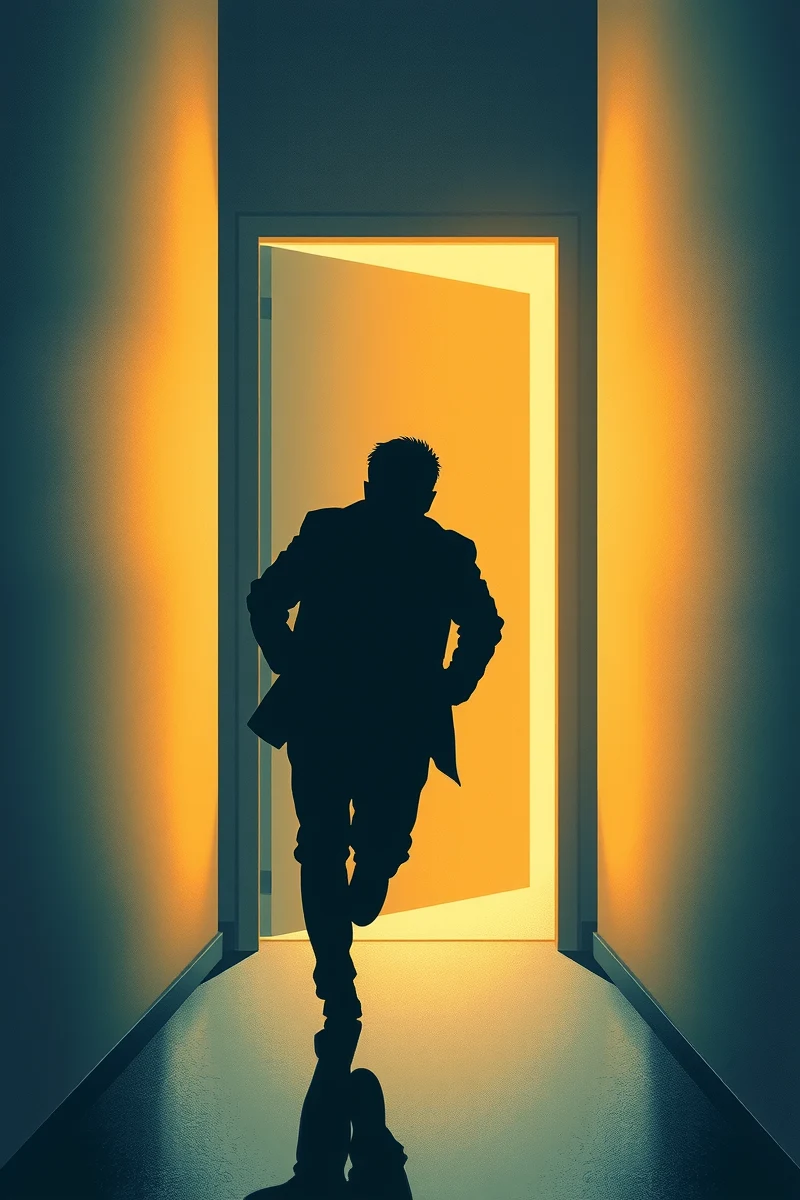 Being Chased by a Stranger Through a Locked Door