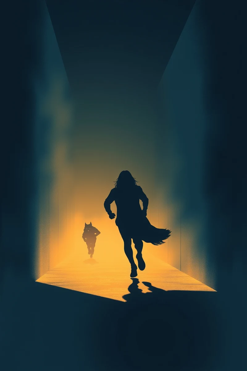 Being Chased by a Wolf And Turning Around