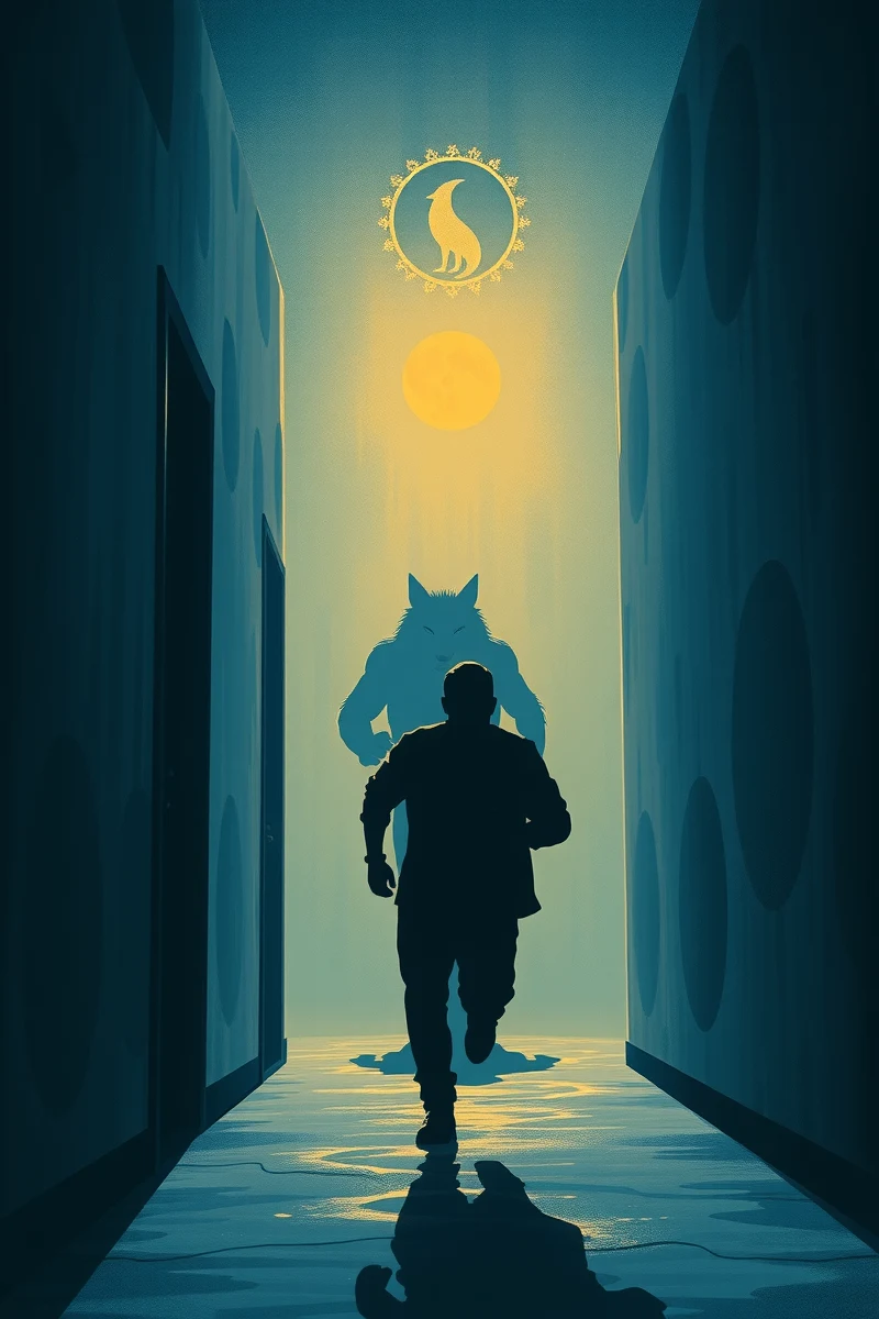 Being Chased by a Wolf At Night