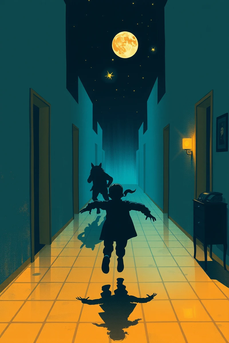 Being Chased by a Wolf In a Childhood Place