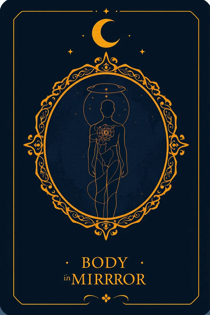 Body in Mirror in Dreams