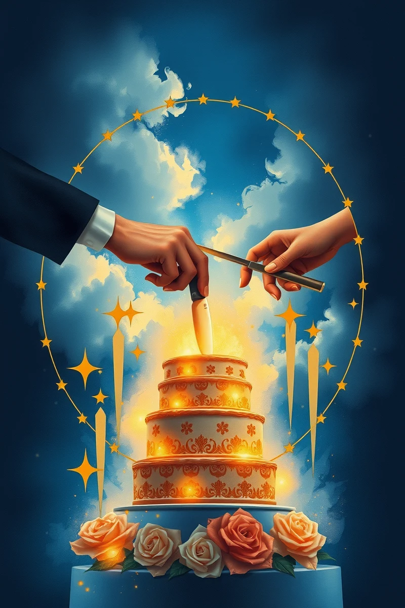 Cutting the Wedding Cake