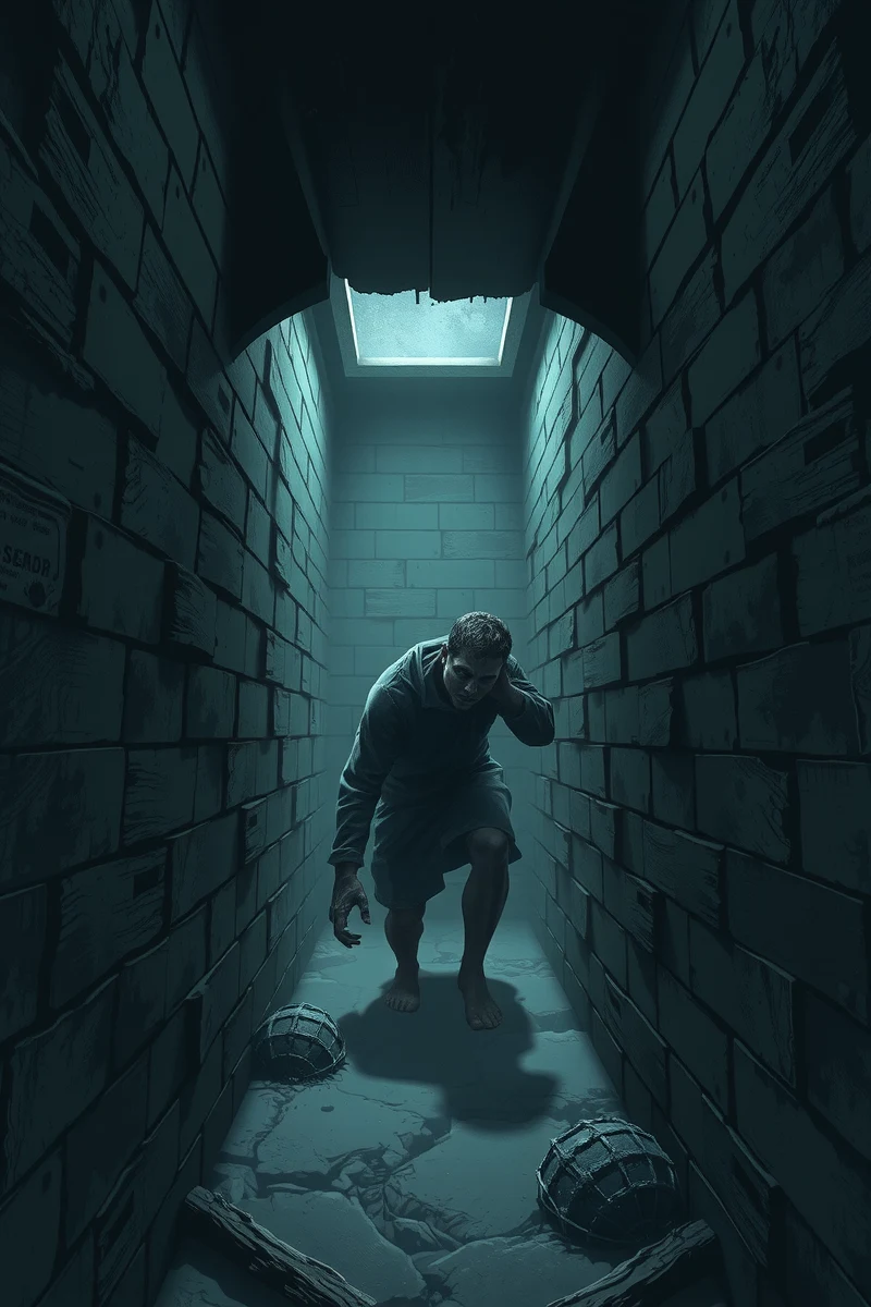 Dream of a Basement Inside a Maze-Like Building