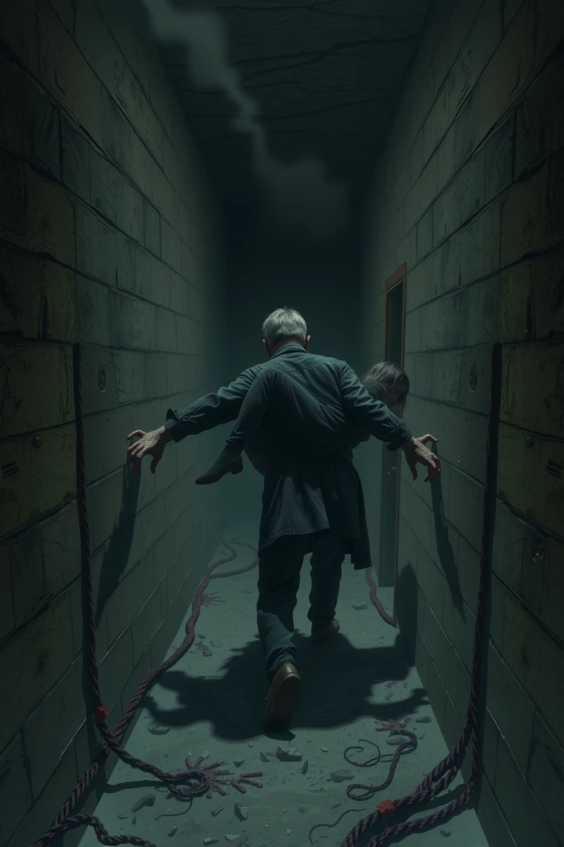 Dream of a Basement While Carrying Someone