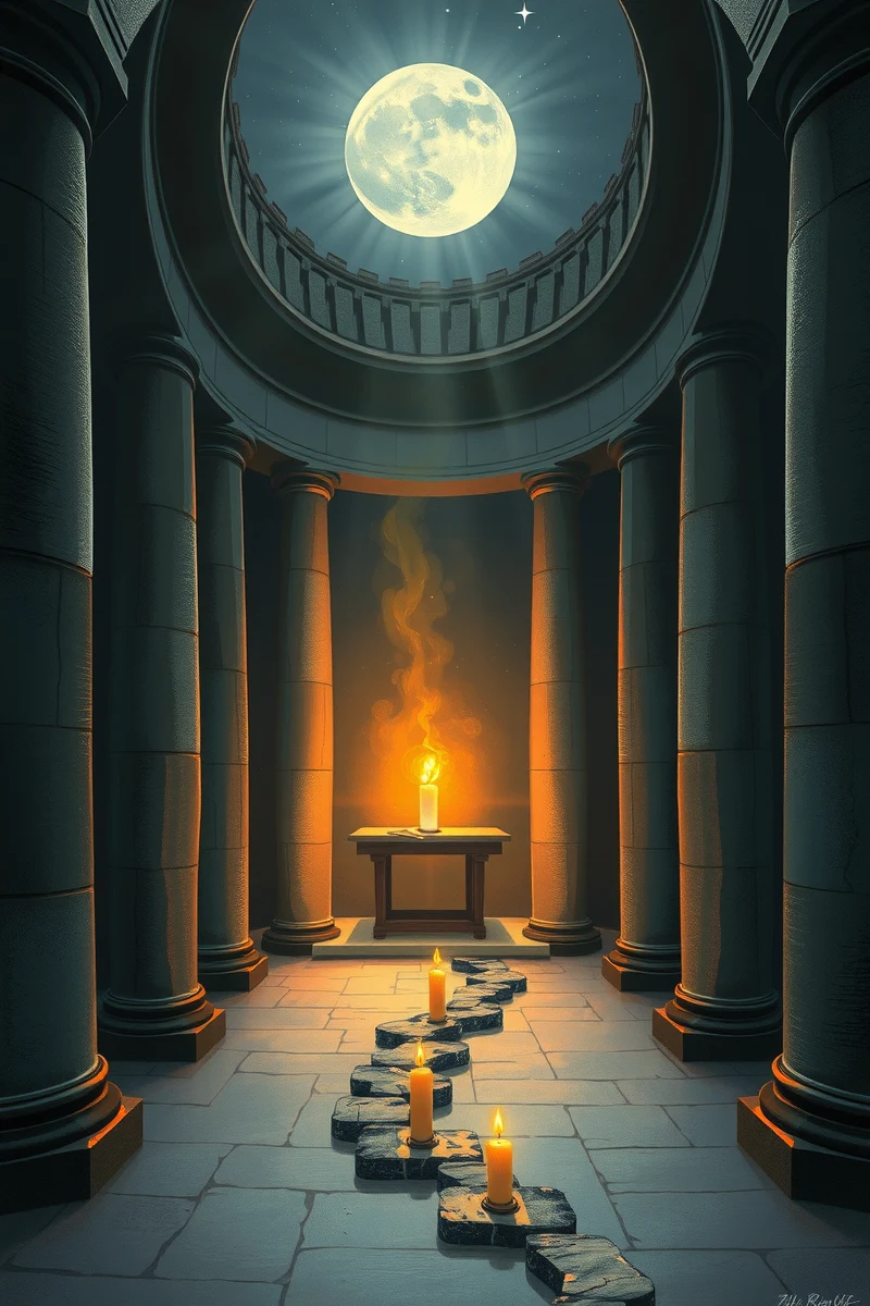 Dream of a Candlelit Altar Becoming a Path