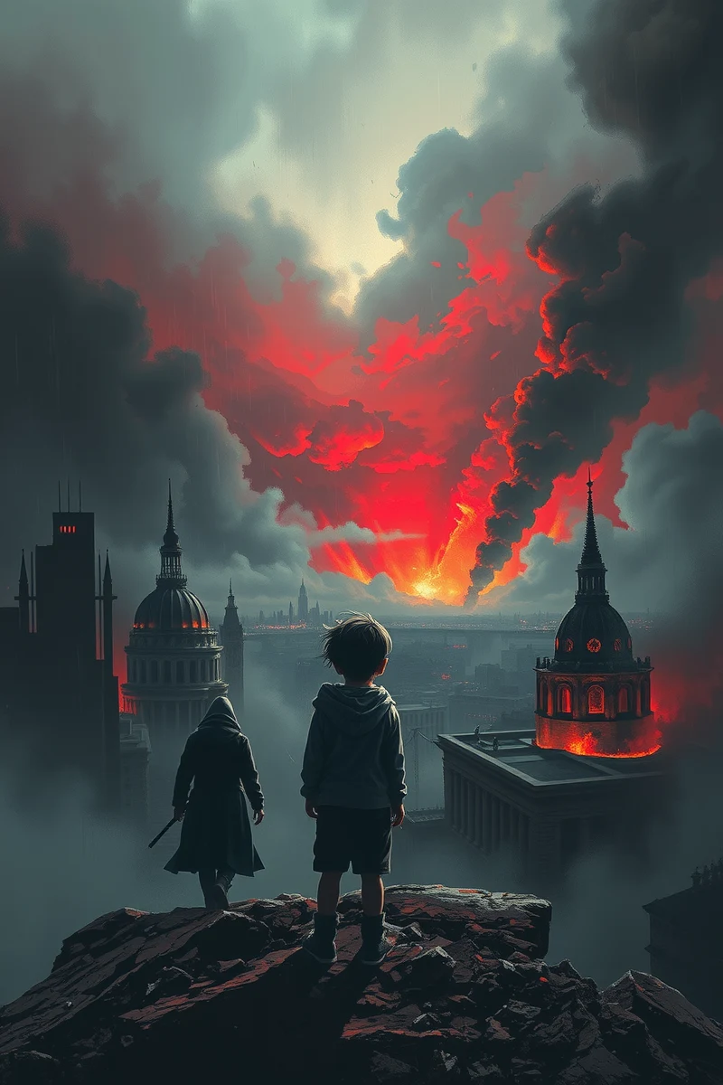 Dream of A Child Dying With Ash Falling