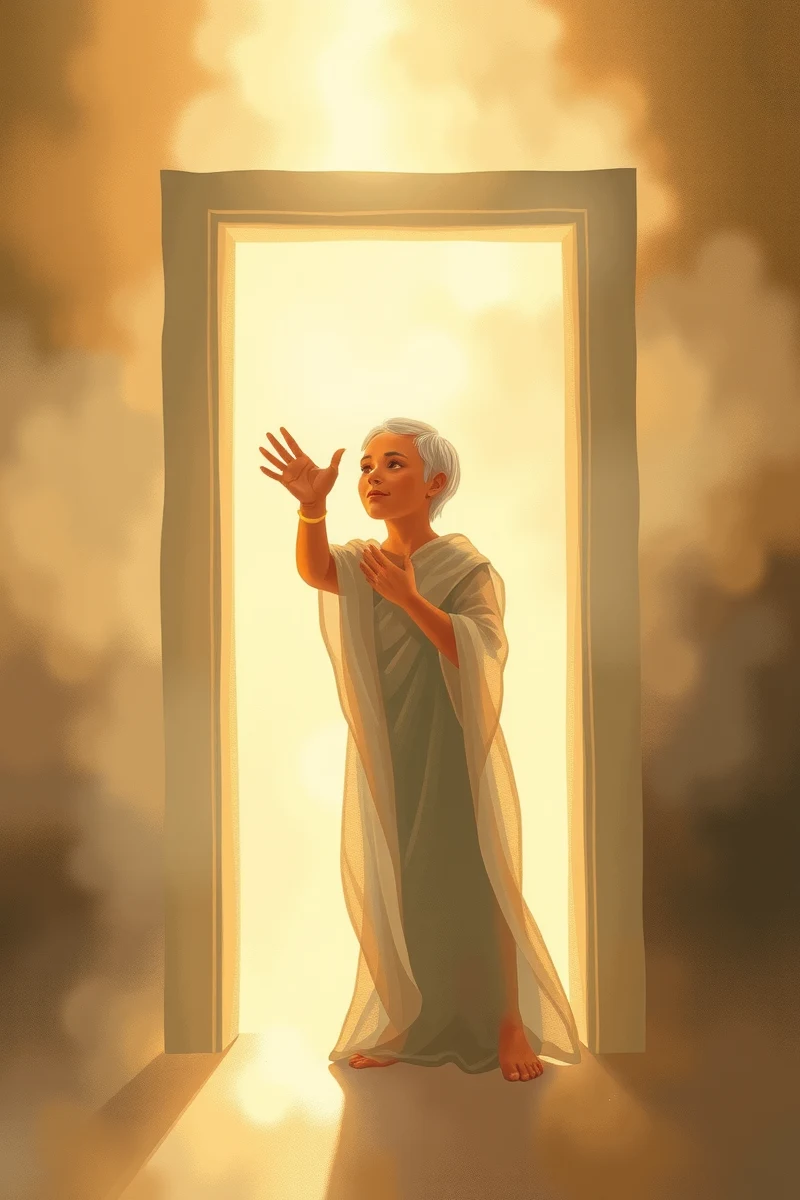 Dream of a Child Guide Blocking a Door