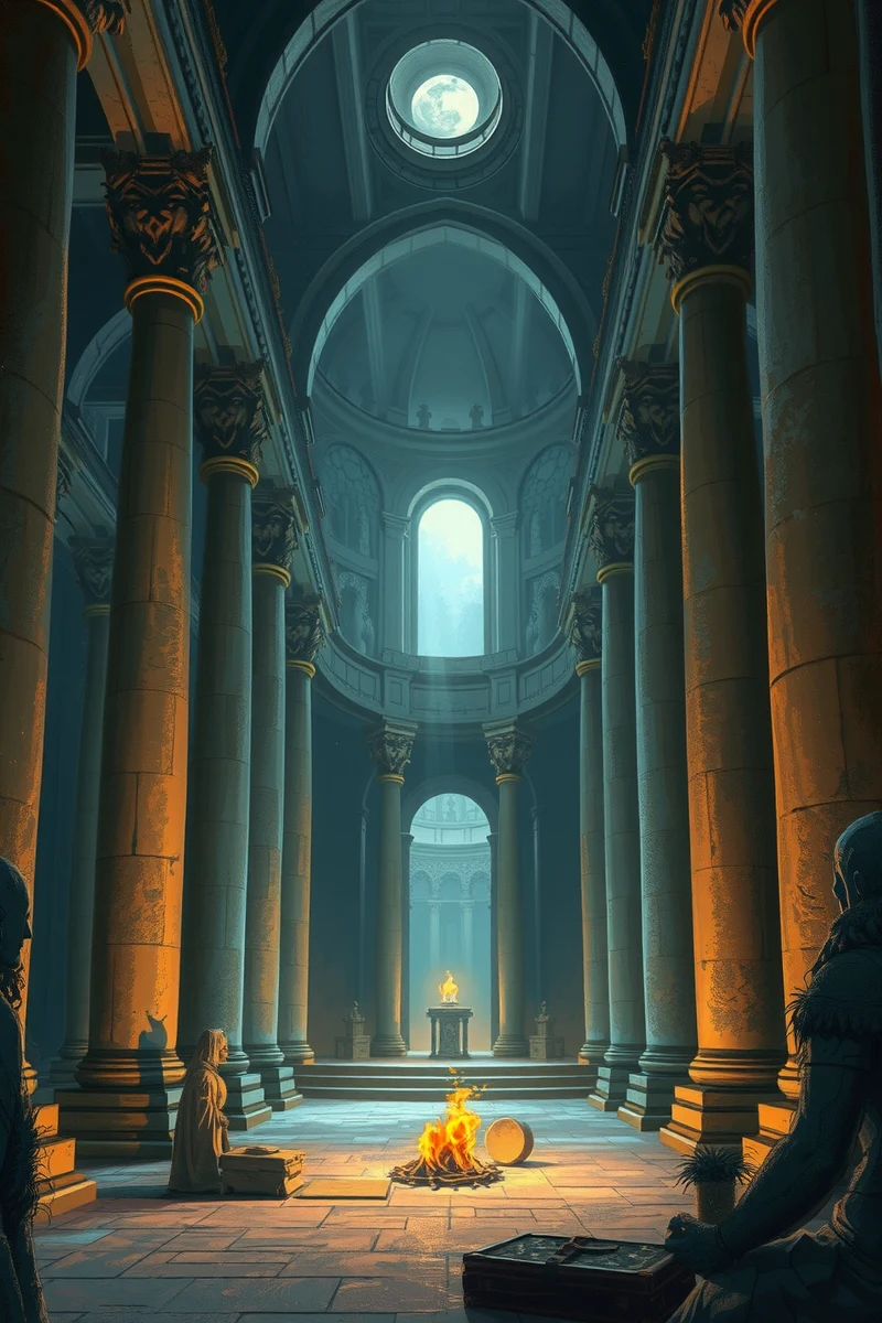Dream of a Church Filling With Light