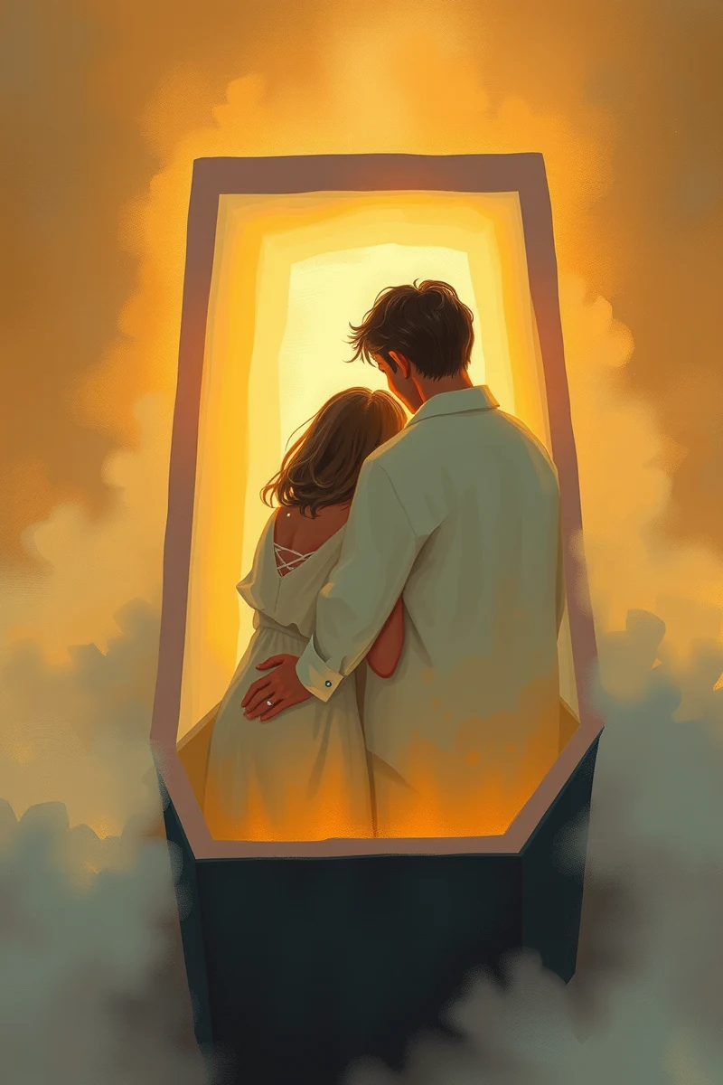 Dream of a Closed Coffin Becoming Light