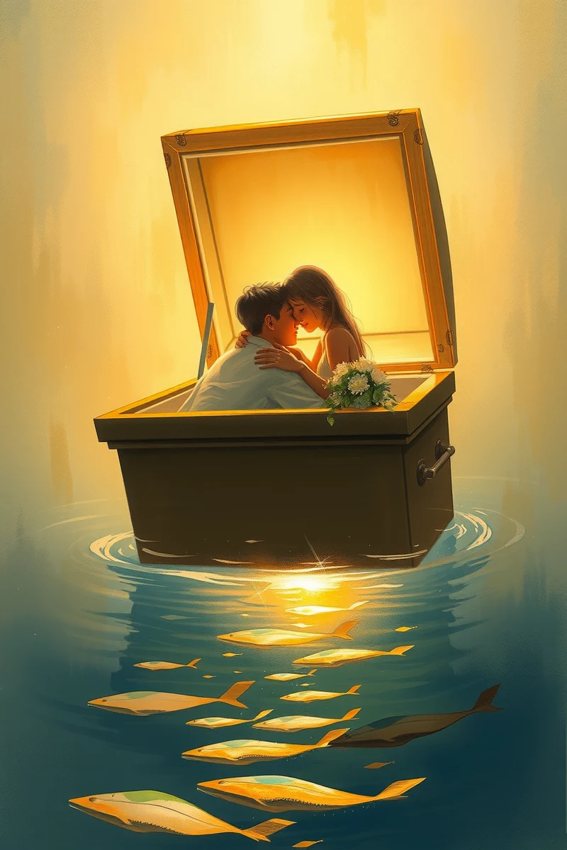 Dream of a Closed Coffin Turning Into Water