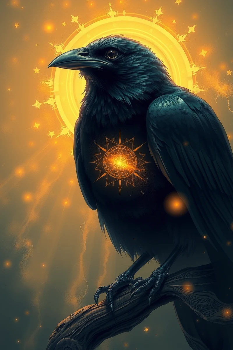 Dream of a Crow Before Bad News Fear