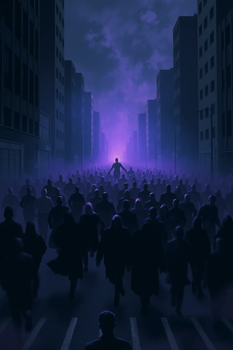 Dream of a Crowd Through an Empty City