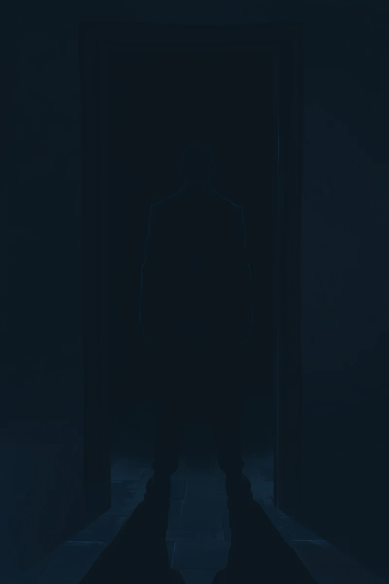 Dream of a Dark Man Appearing in the Mirror