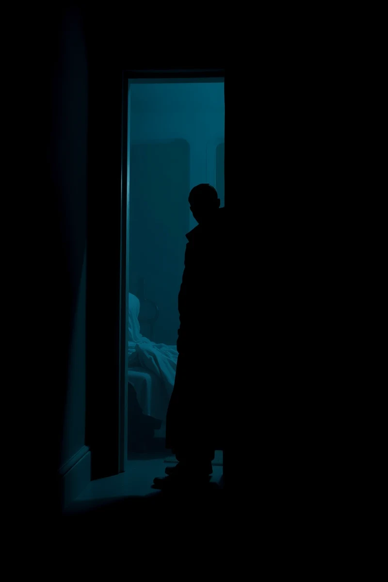 Dream of a Dark Man Moving Without Sound