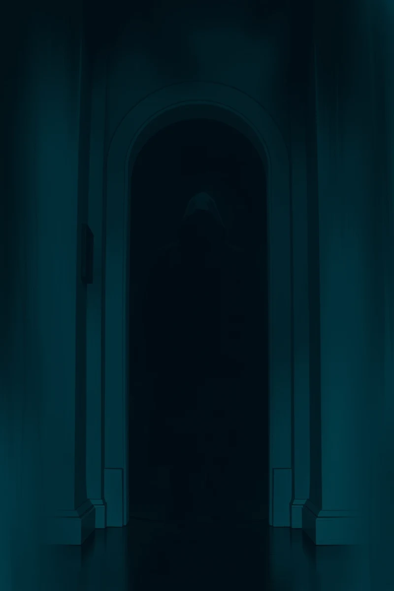 Dream of a Dark Man Standing in the Hallway