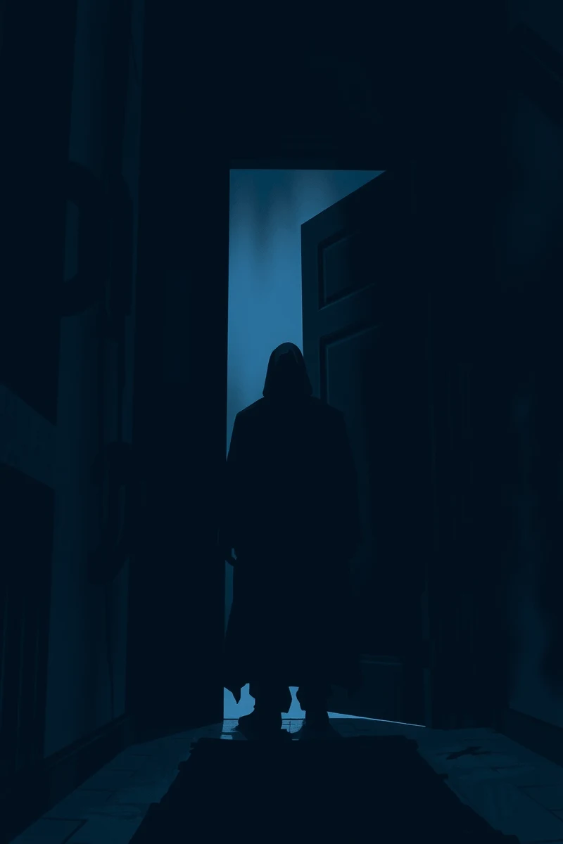 Dream of a Dark Man Waiting Outside