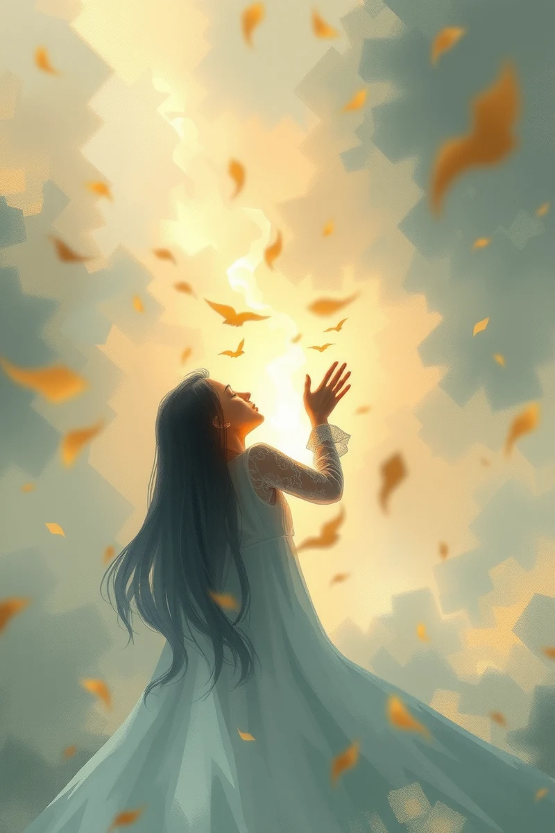 Dream of a Dead Friend Appearing in White