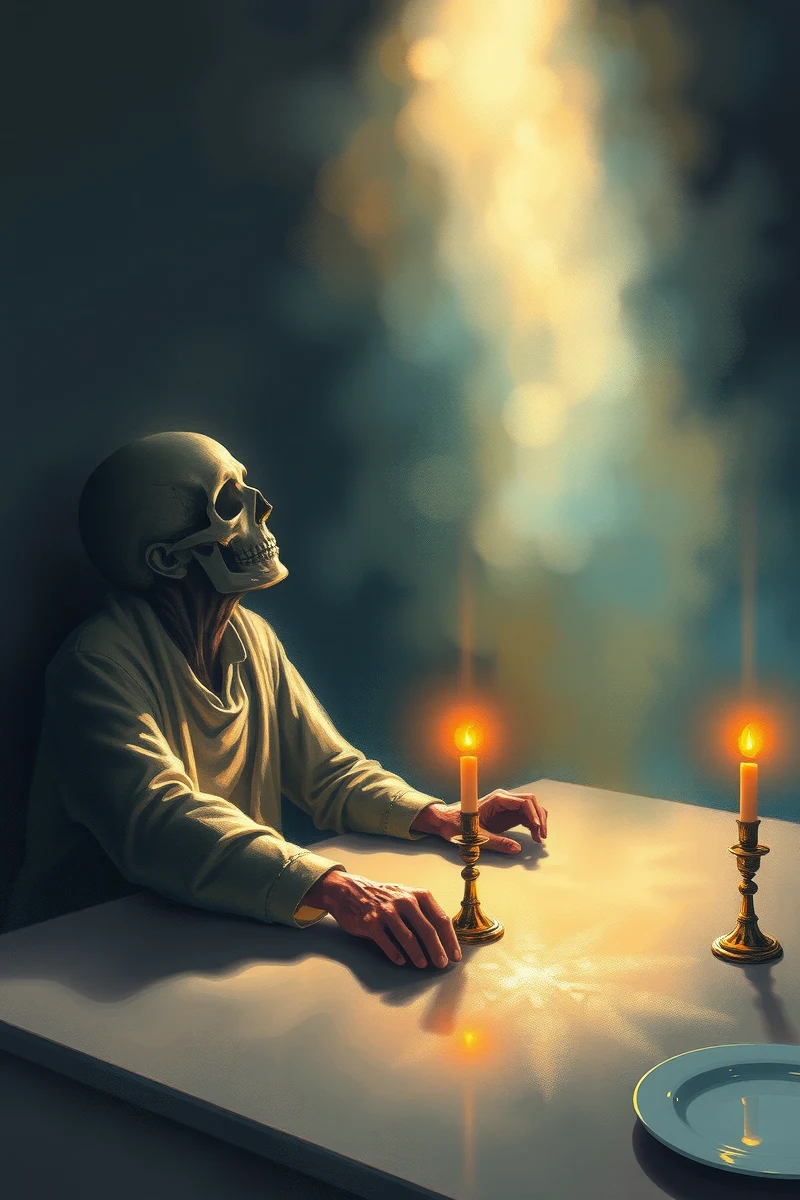 Dream of a Dead Partner Sitting at the Table