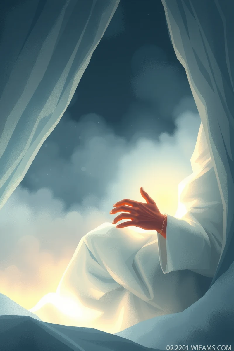 Dream of a Deceased Grandfather Appearing in White