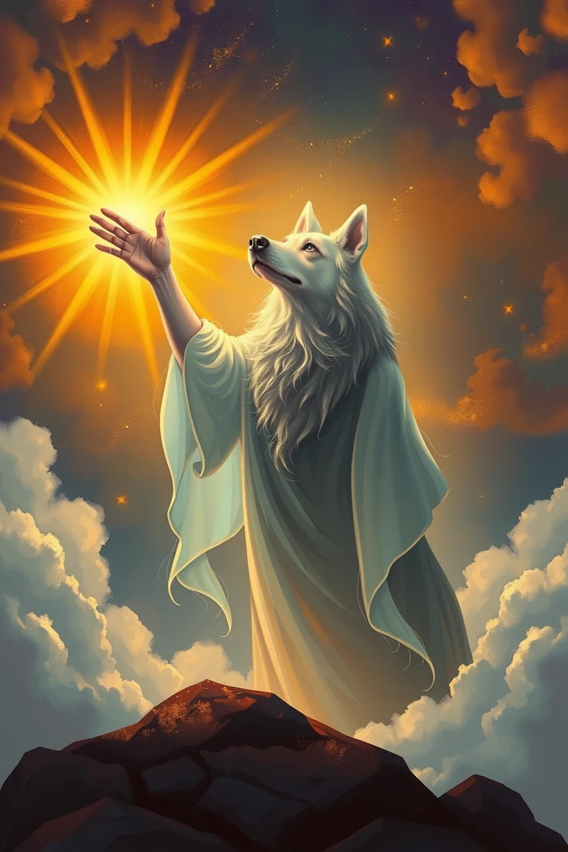 Dream of a Dog Guide Giving a Warning