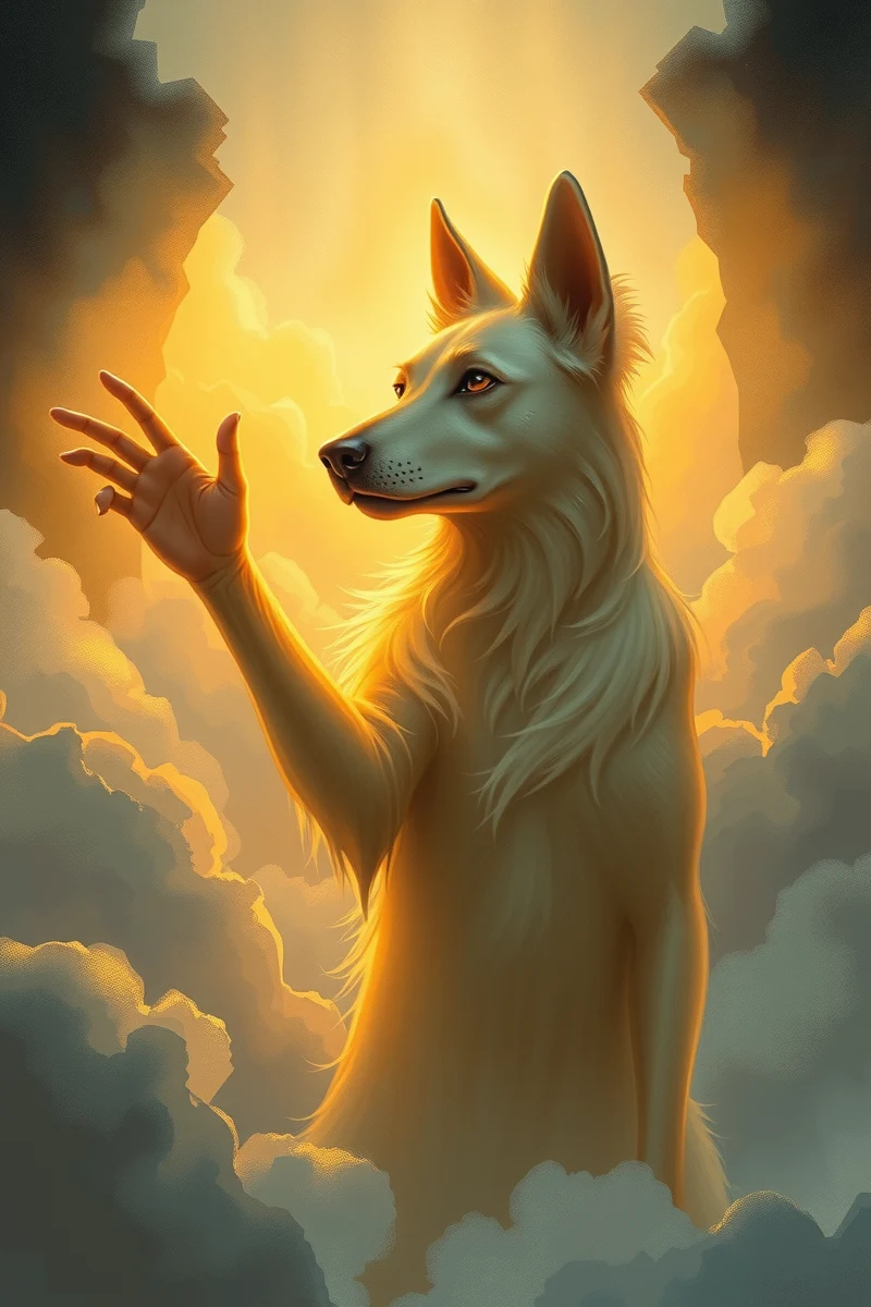 Dream of a Dog Guide Speaking in Riddles