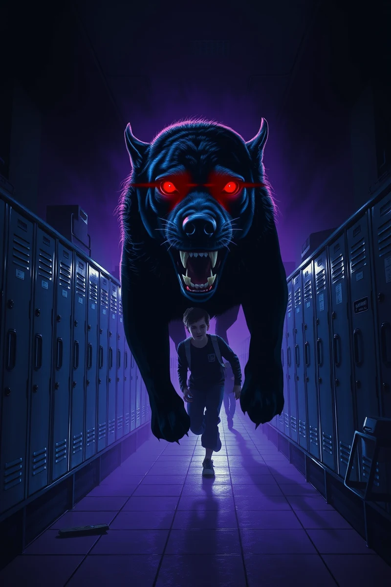 Dream of a Dog Through a School
