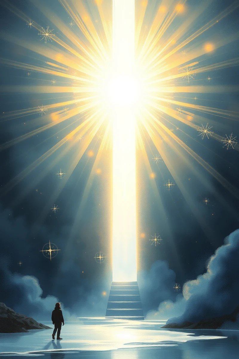 Dream of a Door Made of Light Becoming a Gate