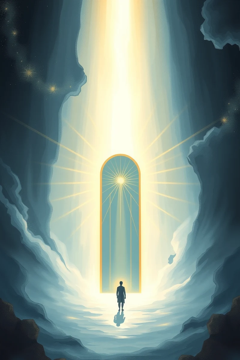 Dream of a Door Made of Light Opening