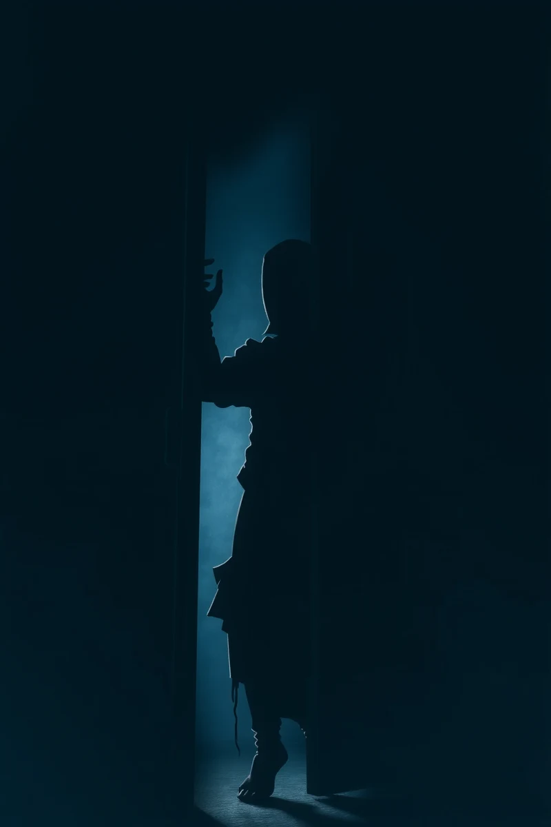 Dream of a Faceless Intruder Opening the Door