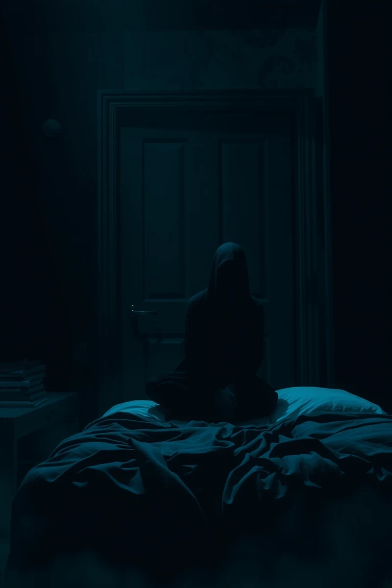 Dream of a Faceless Intruder Sitting on the Bed