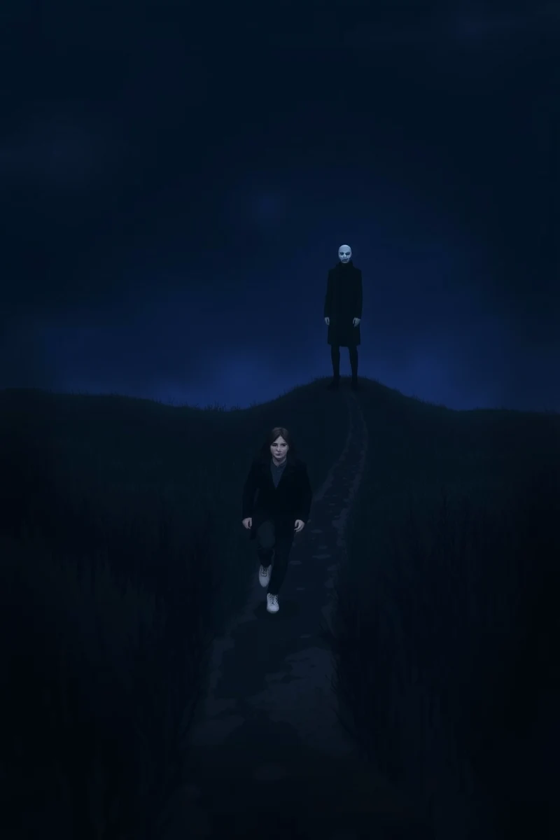 Dream of a Faceless Stranger Through a Field