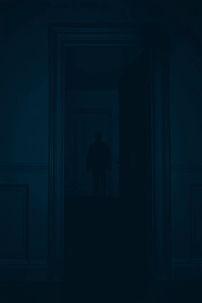 Dream of a Figure at the Door Moving Without Sound