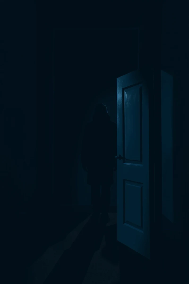 Dream of a Figure at the Door Standing in the Hallway