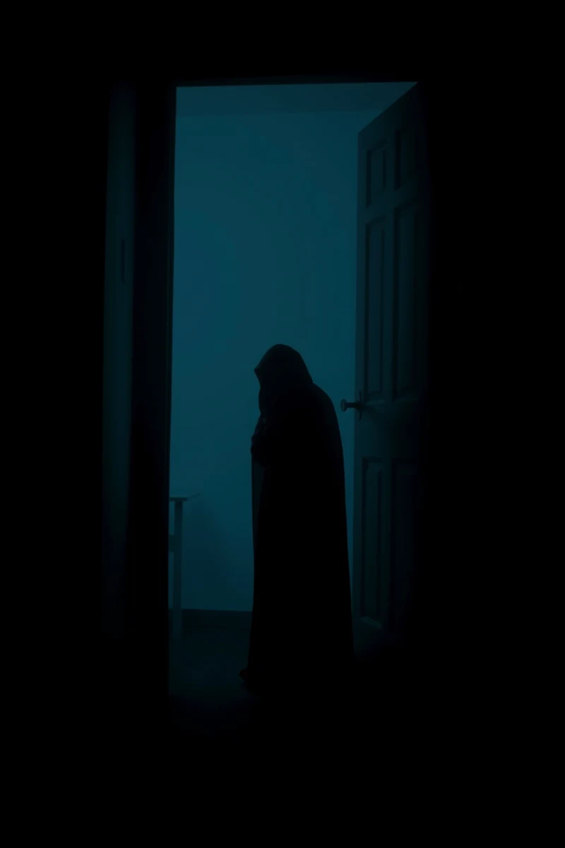 Dream of a Figure at the Door Whispering