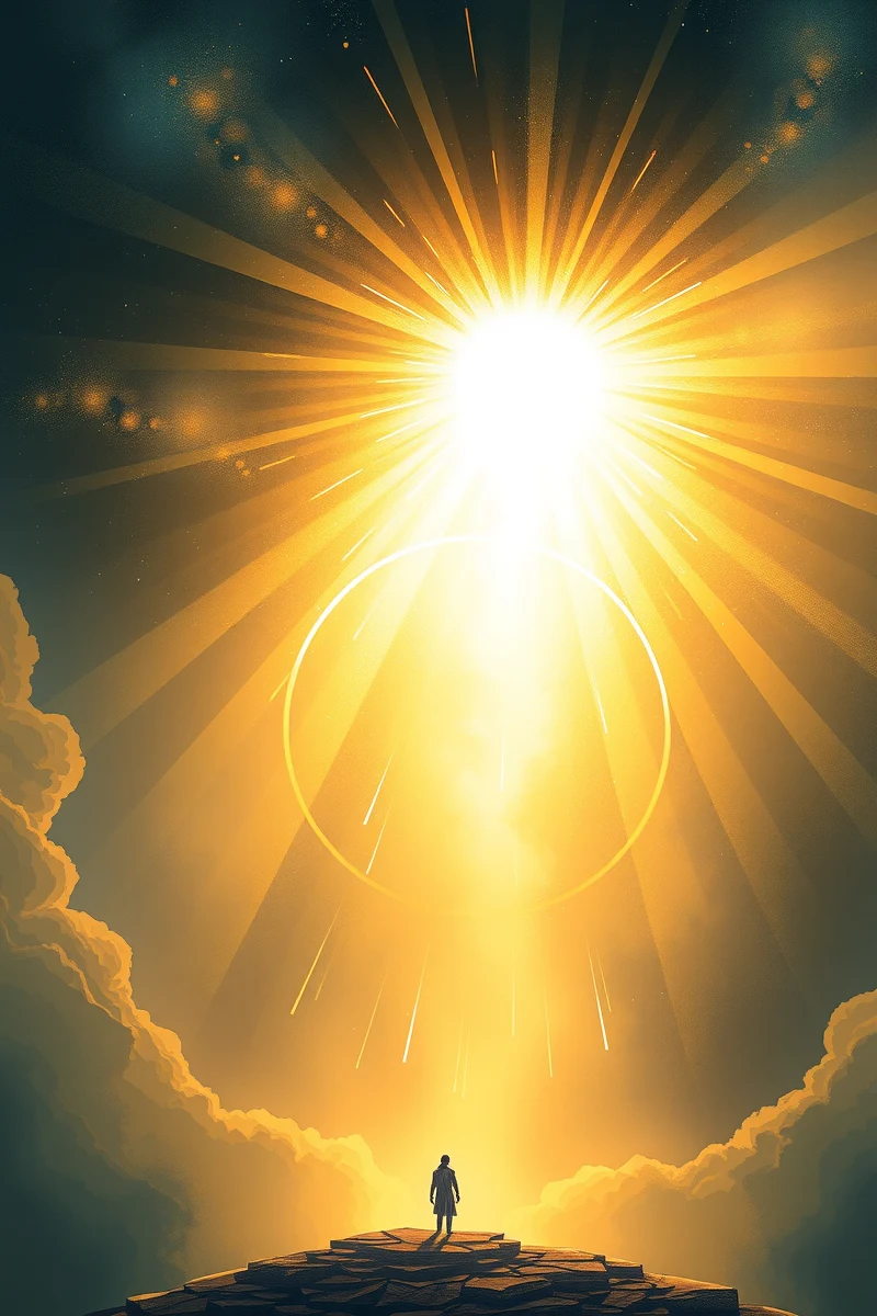 Dream of a Golden Light Filling the Sky