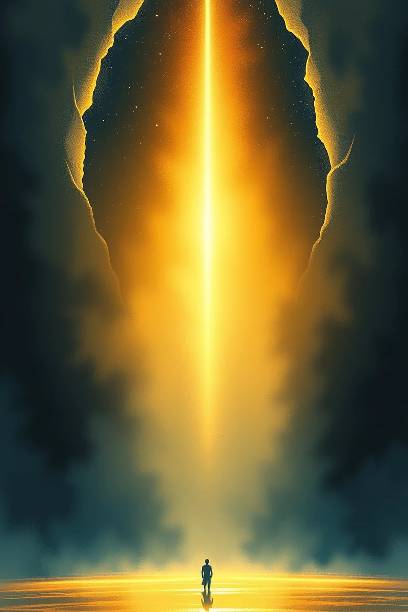 Dream of a Golden Light Turning Darkness Sacred