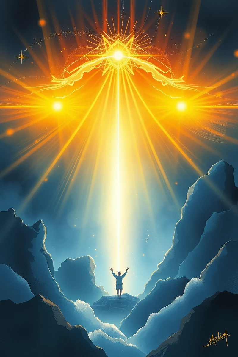 Dream of a Golden Light Waking You With Awe